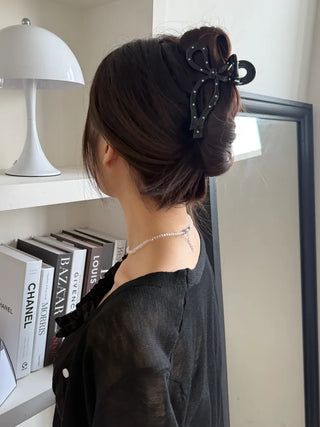 Dot Type Half-Up Hair Clip