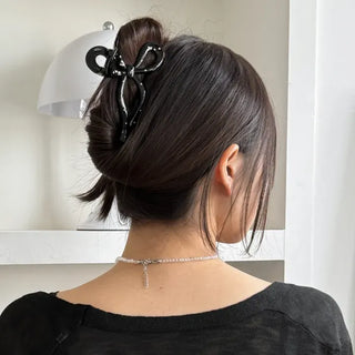 Dot Type Half-Up Hair Clip