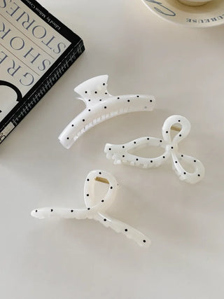 Dot Type Half-Up Hair Clip