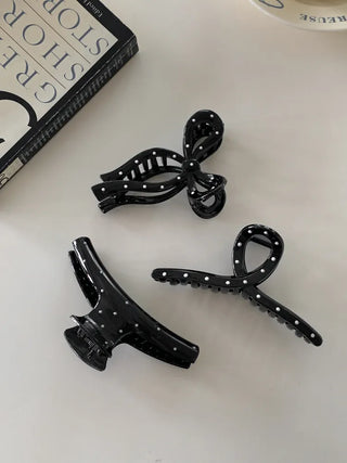 Dot Type Half-Up Hair Clip