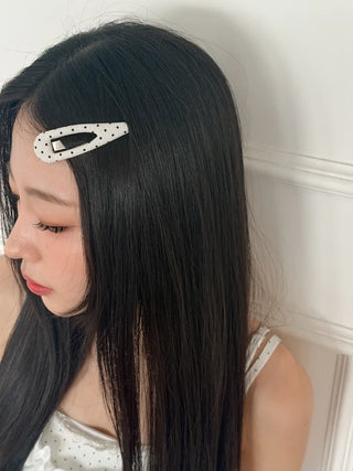 Cushion Dot Hair Clip