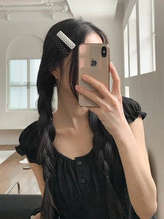 Cushion Dot Hair Clip