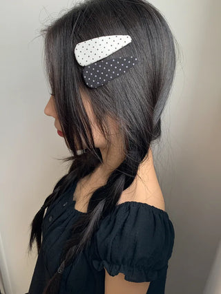 Cushion Dot Hair Clip