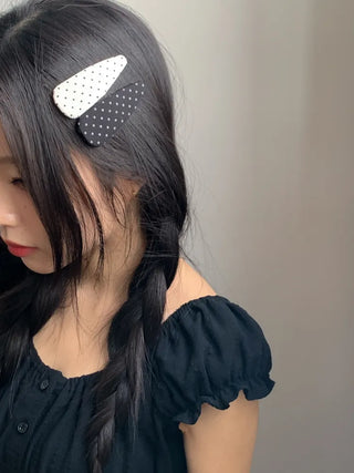 Cushion Dot Hair Clip