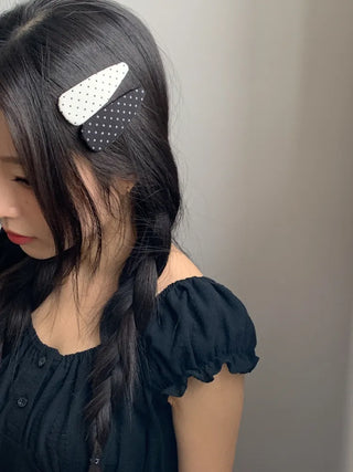 Cushion Dot Hair Clip