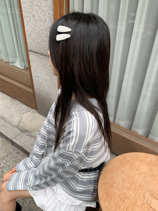 Cushion Dot Hair Clip