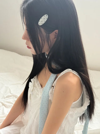 Hard Spot Polka Dot Hair Clip 2 Types