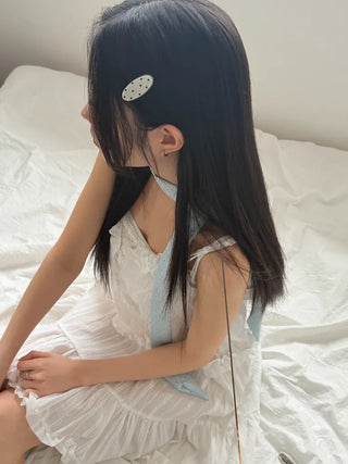 Hard Spot Polka Dot Hair Clip 2 Types