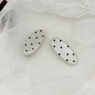Hard Spot Polka Dot Hair Clip 2 Types