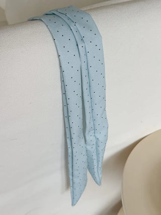 Dot Midi Muffler Tie Scarf
