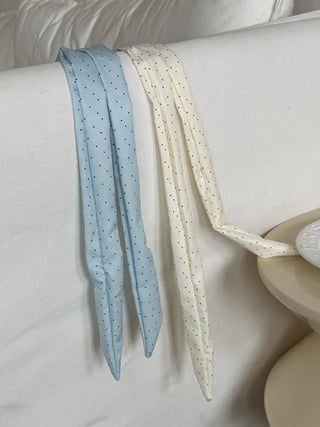 Dot Midi Muffler Tie Scarf