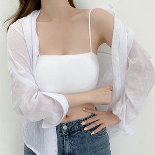 Square Seamless Strapless Wire-Free Bralette Top
