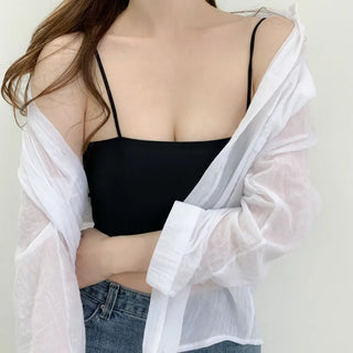 Square Seamless Strapless Wire-Free Bralette Top