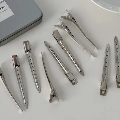 Silver Holling Big Pin Curl Pin Hair Clip
