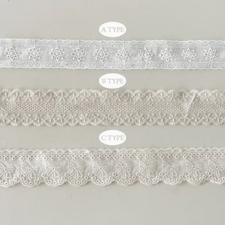 Pure Courtney Flower Tie Scarf Muffler 3 Types