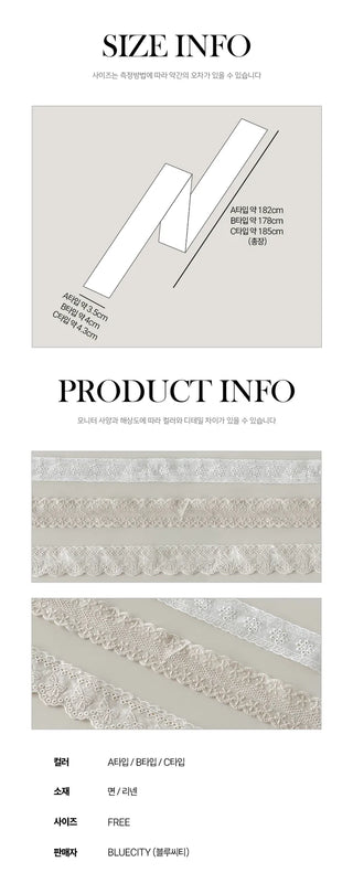 Pure Courtney Flower Tie Scarf Muffler 3 Types