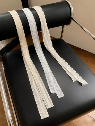 Pure Courtney Flower Tie Scarf Muffler 3 Types