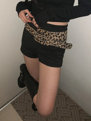 Big Douche Studded Wide Leather Belt