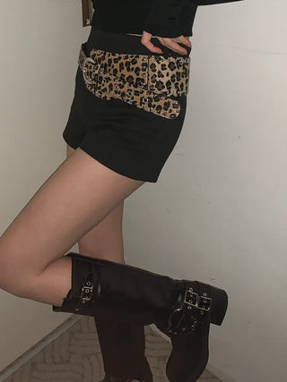 Big Douche Studded Wide Leather Belt
