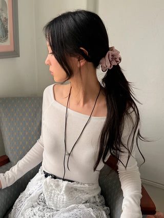 Zipper Storage Daily Hair Scrunchie