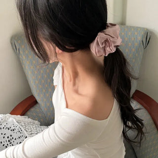 Zipper Storage Daily Hair Scrunchie