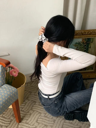 Zipper Storage Daily Hair Scrunchie