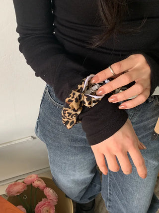 Zipper Storage Daily Hair Scrunchie