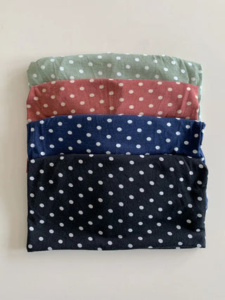 Dual Dot Twist Beanie Hat