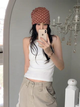 Dual Dot Twist Beanie Hat