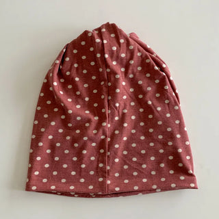 Dual Dot Twist Beanie Hat