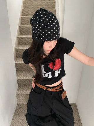 Dual Dot Twist Beanie Hat