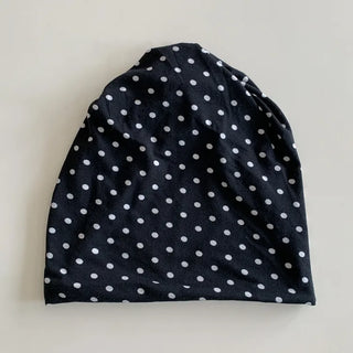 Dual Dot Twist Beanie Hat
