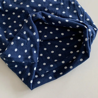 Dual Dot Twist Beanie Hat