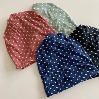 Dual Dot Twist Beanie Hat