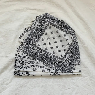 Disstored Paisley Twist Pattern Beanie Hat