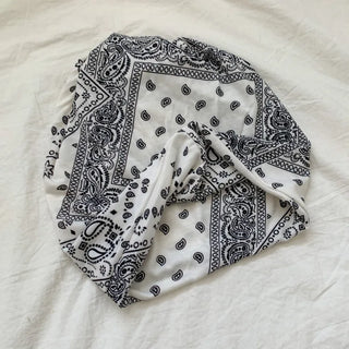 Disstored Paisley Twist Pattern Beanie Hat