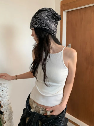 Disstored Paisley Twist Pattern Beanie Hat