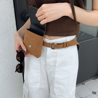 Riti Big Pocket Hip Bag Mini Bag Belt