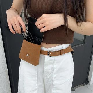 Riti Big Pocket Hip Bag Mini Bag Belt