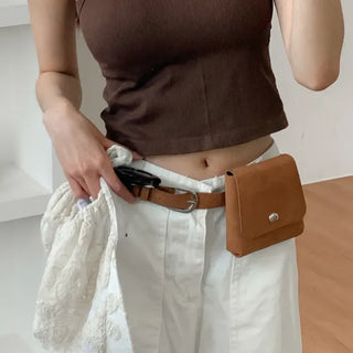 Riti Big Pocket Hip Bag Mini Bag Belt