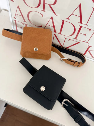 Riti Big Pocket Hip Bag Mini Bag Belt