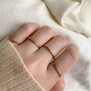 Non-tarnishing Surgical Steel Only You Couple Rings Cubic Zirconia Rings