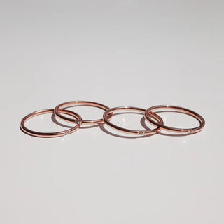 Non-tarnishing Surgical Steel Only You Couple Rings Cubic Zirconia Rings