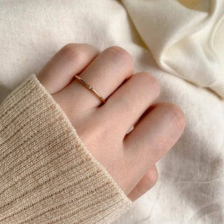 Non-tarnishing Surgical Steel Only You Couple Rings Cubic Zirconia Rings