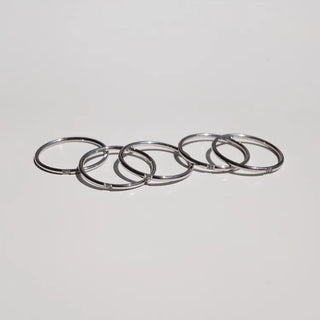 Non-tarnishing Surgical Steel Only You Couple Rings Cubic Zirconia Rings