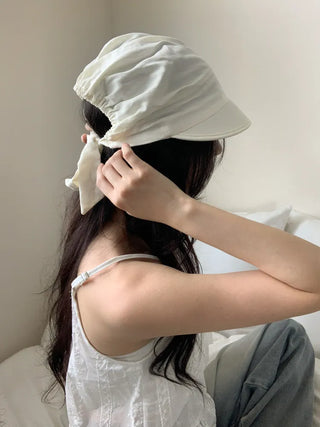 Peaked Fleece Scarf Bandana Cap