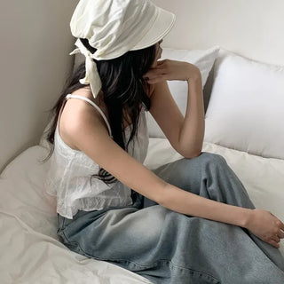 Peaked Fleece Scarf Bandana Cap