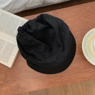 Peaked Fleece Scarf Bandana Cap