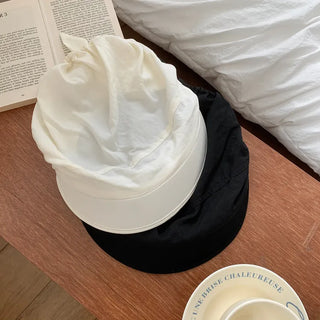 Peaked Fleece Scarf Bandana Cap