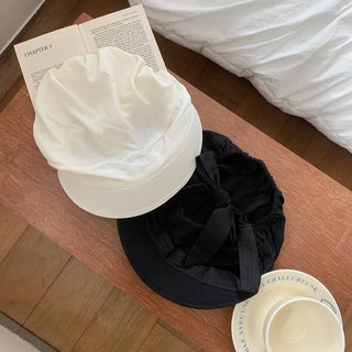 Peaked Fleece Scarf Bandana Cap